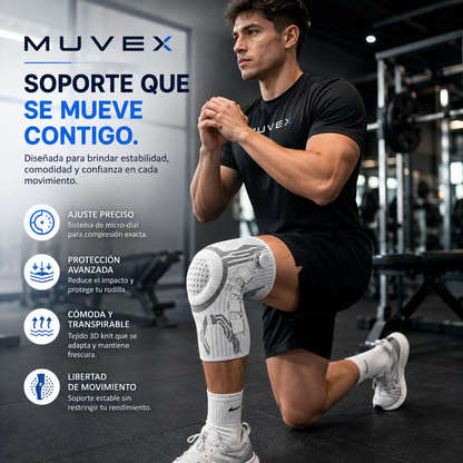 MUVEX | Rodillera de Soporte Ajustable