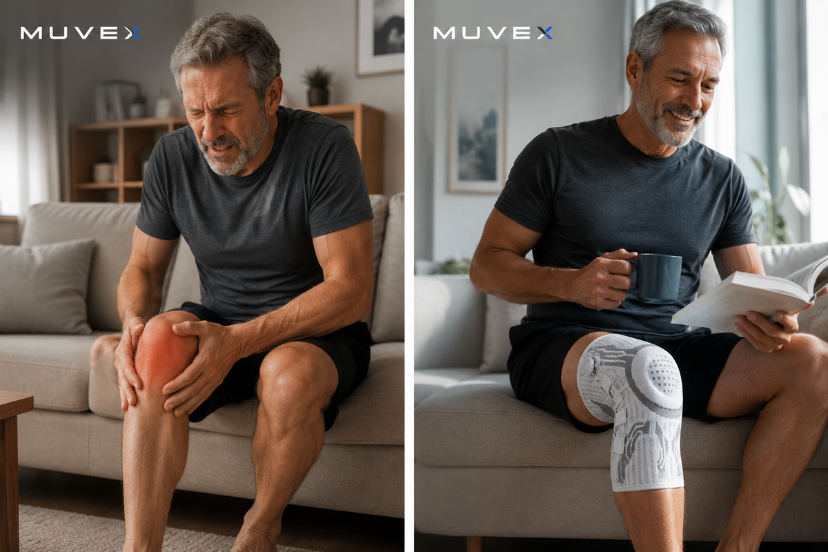 MUVEX | Rodillera de Soporte Ajustable